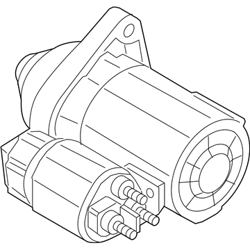 Ford CV6Z-11002-A Starter Motor Assembly