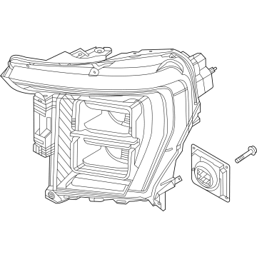 Ford ML3Z-13008-AK Headlamp Assembly