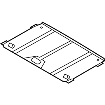 Ford 6W7Z-54519A02-AA Sunshade