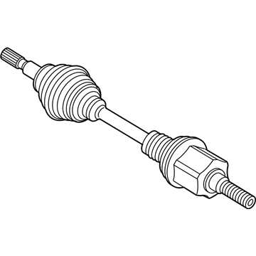 Lincoln G3GZ-3B437-B Axle Assembly