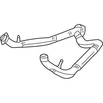 2007 Ford E-350 Super Duty Tail Pipe - 4C2Z-5246-BA