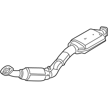 2005 Lincoln Aviator Catalytic Converter - 3C5Z-5F250-AA