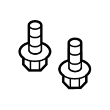 Ford -W500220-S439 Rear Support Screw