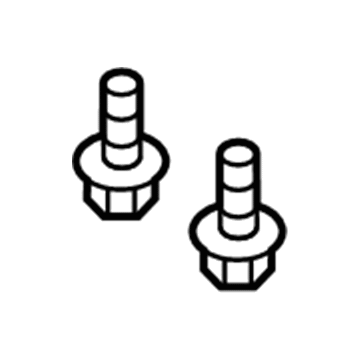 Ford -W500220-S439 Front Support Screw