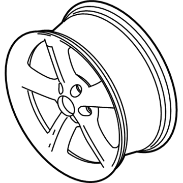 Ford DR3Z-1007-F Wheel, Alloy