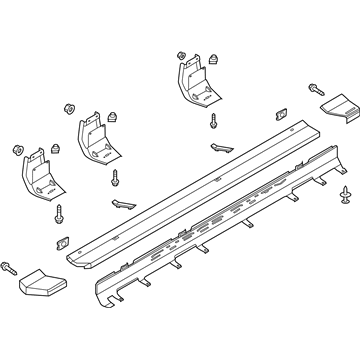 Ford LC3Z-16451-JB Running Board