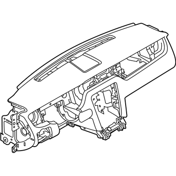 Ford BR3Z-6304320-BA Instrument Panel