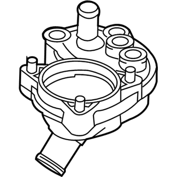 1992 Ford Ranger Thermostat Housing - FOTZ-8592-CA