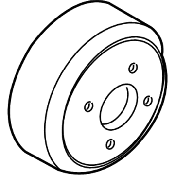 Ford 6L2Z-8509-AA Pulley