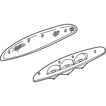 Ford 7L1Z-13A613-B High Mount Lamp