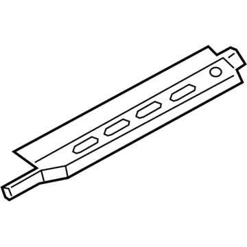 Lincoln JL1Z-40513A06-A Rear Side Rail