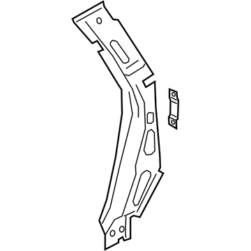 Lincoln JL1Z-4028408-A Pillar Reinforcement