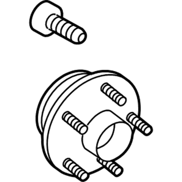 Ford 4R3Z-1104-B Hub Assembly