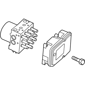 Ford DT4Z-2C405-F ABS Control Unit