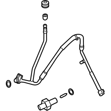 Ford LC3Z-19972-C Hose & Tube Assembly