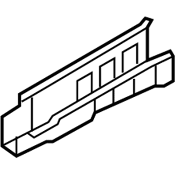 Mercury 5G1Z-54101D10-AA Rail End