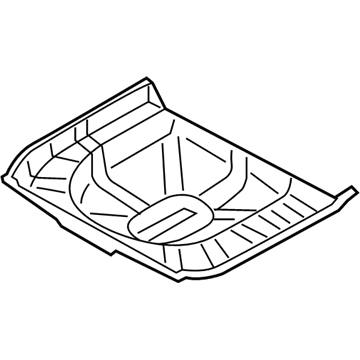 Mercury 8G1Z-5411215-AA Spare Tire Panel