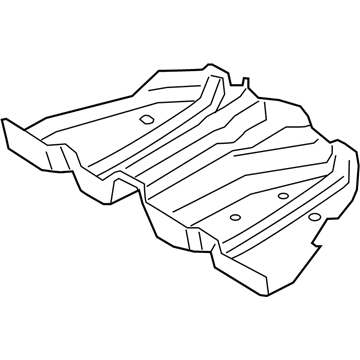 Lincoln HG9Z-9B007-A Heat Shield