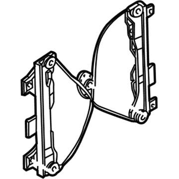 2007 Ford Focus Window Regulator - 6S4Z-6123200-AA