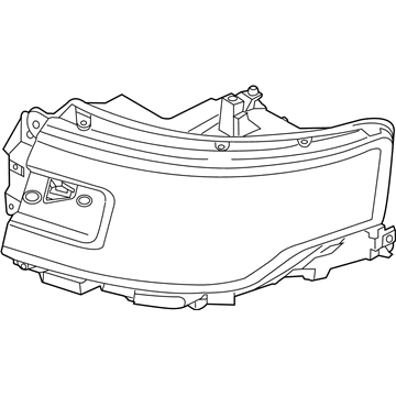 Ford DA8Z-13008-H Headlamp