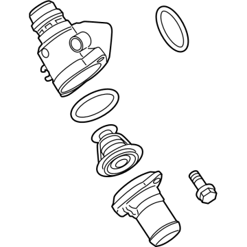 2013 Ford F-150 Thermostat Housing - BL3Z-8A586-F