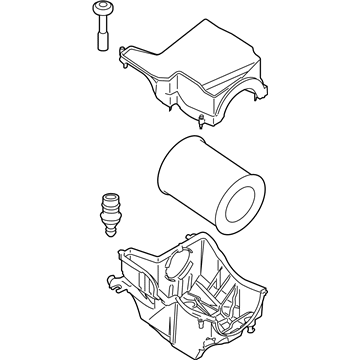 Ford CV6Z-9600-C Air Cleaner Assembly