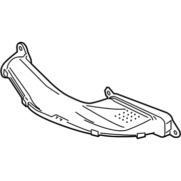 Ford CP9Z-9A624-B Inlet Duct