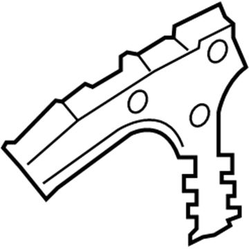 Lincoln FA1Z-58513A08-A Rail Reinforcement