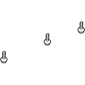 Ford -W709851-S436 Support Bracket Bolt