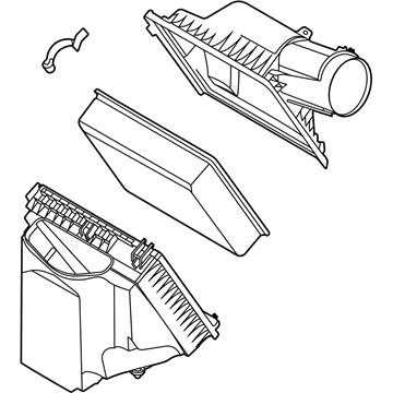 Ford LC3Z-9600-D Air Cleaner Assembly