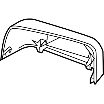 Ford 8C3Z-17D743-AA Mirror Cover