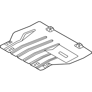 Ford AL3Z-5D032-A Rear Plate