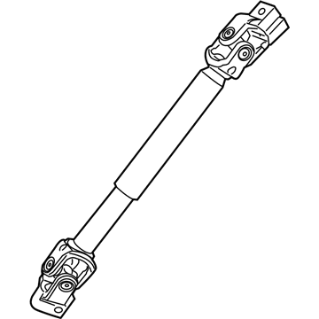 Ford Fiesta Steering Shaft - C1BZ-3A525-A