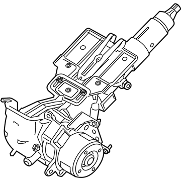 Ford BE8Z-3C529-P Column Assembly - Steering