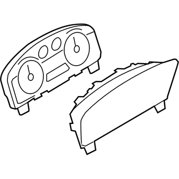 Ford BA8Z-10849-AA Instrument Cluster