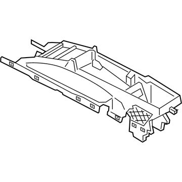 Lincoln DP5Z-54045B30-AA Console Body