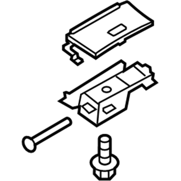 Lincoln DP5Z-5404608-AC Storage Compart