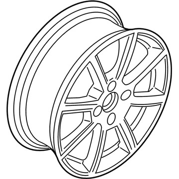 Ford FE8Z-1007-A Wheel, Alloy