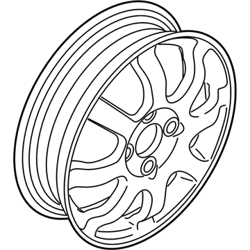 Ford Fiesta Spare Wheel - BE8Z-1007-A