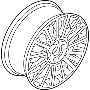 Ford D2BZ-1007-C Wheel Assembly