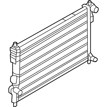 Ford EB5Z-8005-A Radiator