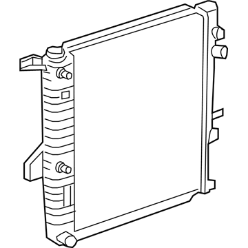 Ford 8L2Z-8005-A Radiator