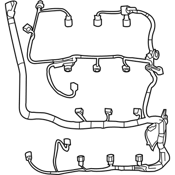 Lincoln AE9Z-12A581-FA Engine Harness