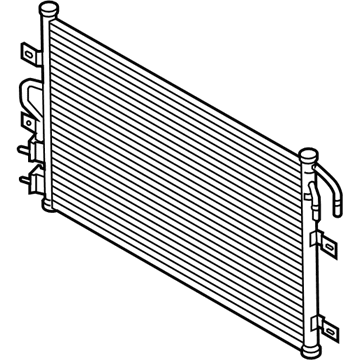 Ford BA8Z-19712-A Condenser Assembly