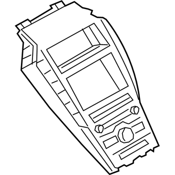 Lincoln HP5Z-19980-BV Radio Bezel