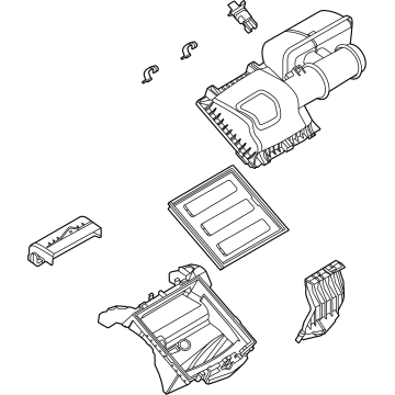 Ford LC2Z-9600-B Air Cleaner Assembly