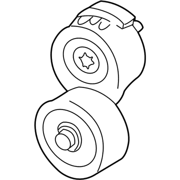 Mercury XF2Z-6B209-AA Belt Tensioner