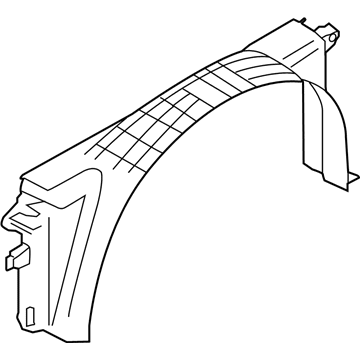 Ford KB3Z-8146-A Upper Shroud