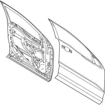 Ford ML3Z-1620124-D Door Shell