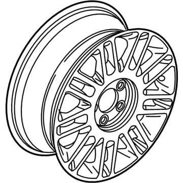 2004 Lincoln Town Car Spare Wheel - 3W1Z-1007-CA